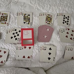 Gemaco Alpha Series playing cards 52 cropped corners used to mark retired decks